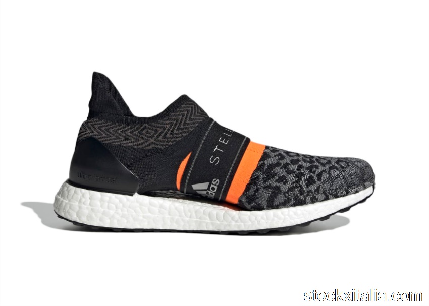 Outlet adidas Ultra Boost 3D Knit Stella McCartney Black Grey (W) GY4916