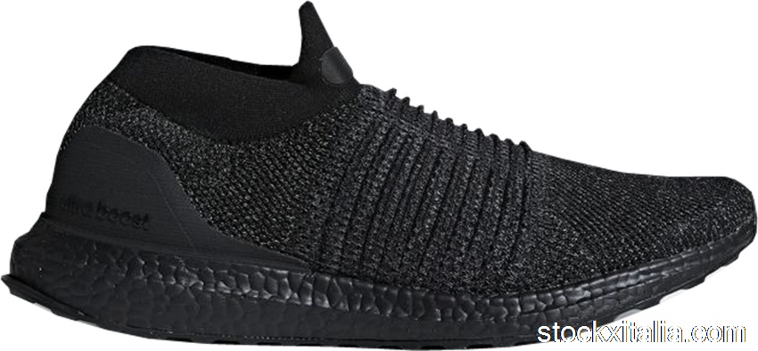 Outlet adidas Ultra Boost Laceless Mid Triple Black BB6222