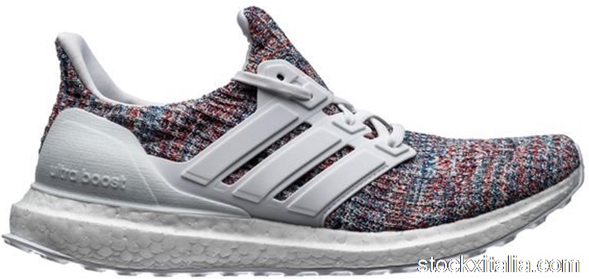 Outlet adidas Ultra Boost White Multi-Color (Youth) F34036