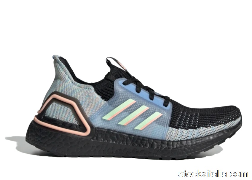 Outlet adidas Ultraboost 19 Linen Ash Green (GS) EF2358