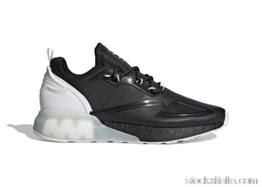 Outlet adidas ZX 2K Boost Black White S42835